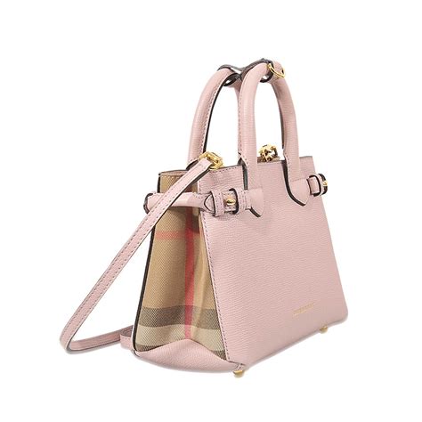 burberry banner bag pink